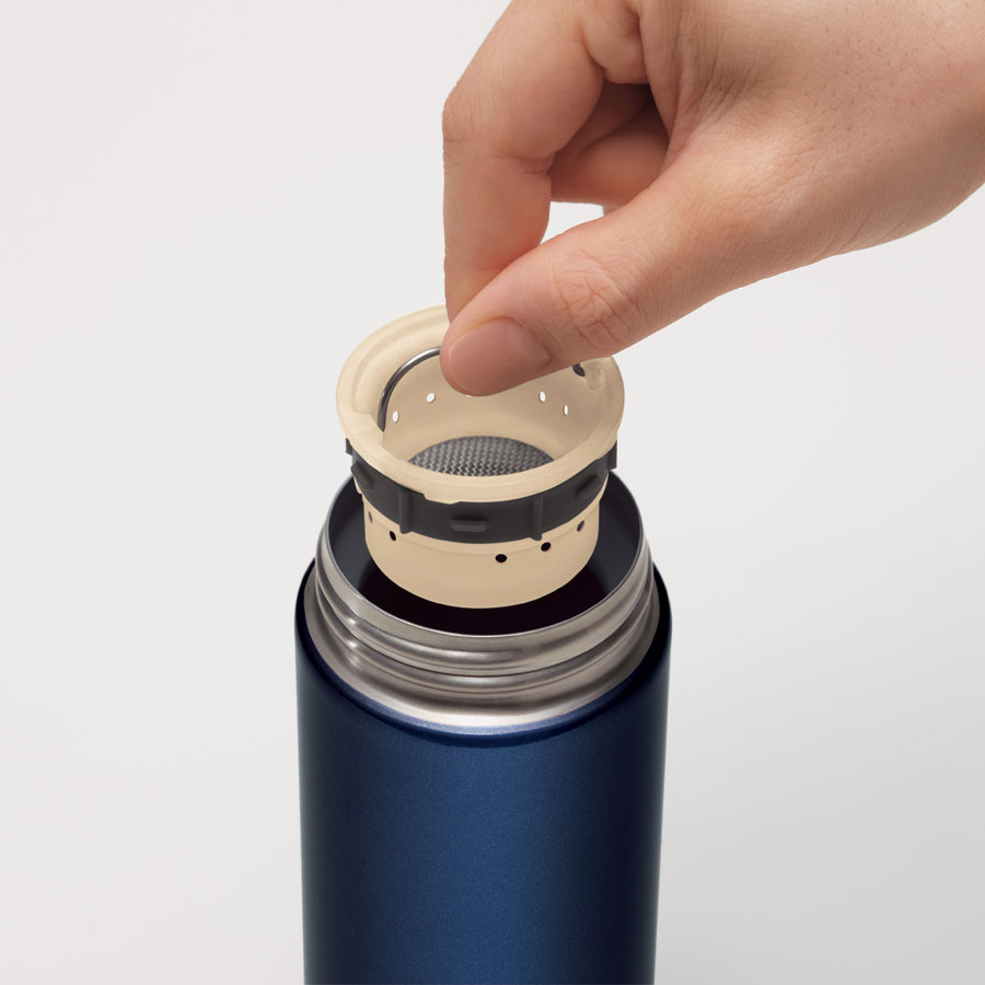 Botella Termo con Filtro para Té Extraíble en Acero Inoxidable